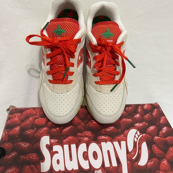 Saucony SHADOW 6000 (NEW YORK STRAWBERRY) Size Womens 8.5 Mens 7 NWT Sneakers - Picture 6 of 9